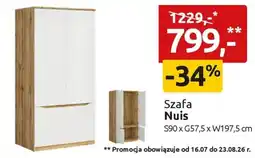 Black Red White Szafa Nuis oferta