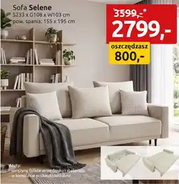 Black Red White Sofa Selene oferta
