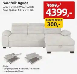 Black Red White Narożnik Aguda oferta