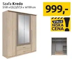 Black Red White Szafa Kredo oferta