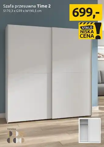 Szafa przesuwna Time 2