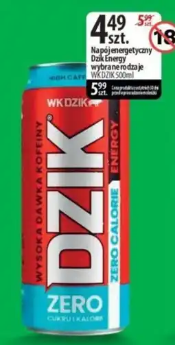 Delisso Delikatesy Napój energetyczny Dzik Energy oferta