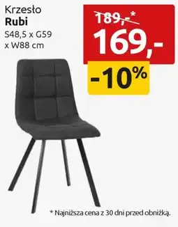 Black Red White Krzesło Rubi oferta