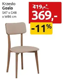 Black Red White Krzesło Goslo oferta