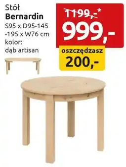 Black Red White Stół Bernardin oferta