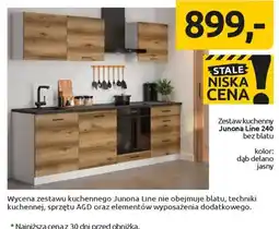 Black Red White Zestaw kuchenny Junona Line 240 bez blatu oferta
