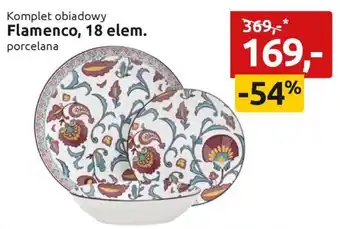 Black Red White Komplet obiadowy Flamenco oferta