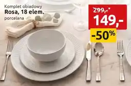 Black Red White Komplet obiadowy Rosa oferta