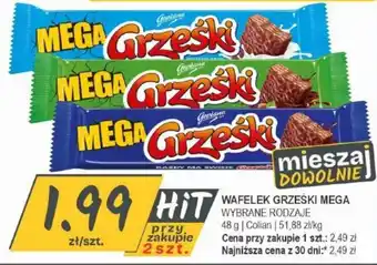 Słoneczko Wafelki Grześki Mega oferta