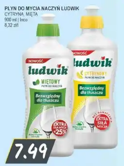 Słoneczko Płyn do mycia naczyń Ludwik Miętowy oferta