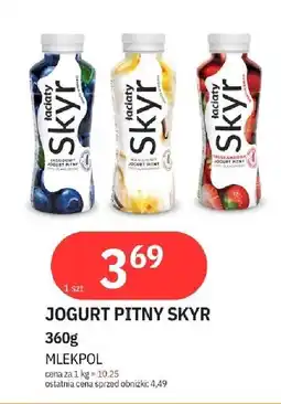 E.Leclerc Jogurt pitny skyr Łaciaty oferta