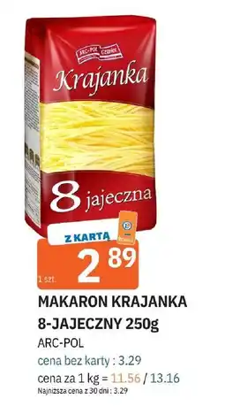 E.Leclerc Makaron 8-jajeczny krajanka Arc-Pol Czaniec oferta