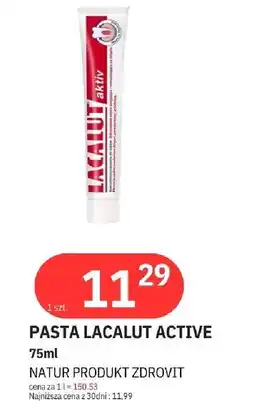 E.Leclerc Pasta do zębów Lacalut Aktiv oferta