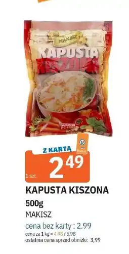 E.Leclerc Kapusta kiszona Makisz oferta