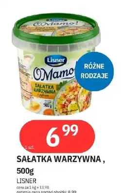E.Leclerc Sałatka warzywna z jajkiem Lisner O Mamo! oferta
