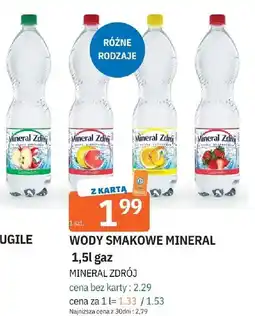 E.Leclerc Woda smakowa Mineral Zdrój oferta