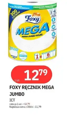 E.Leclerc Ręcznik papierowy Foxy Mega oferta