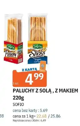 E.Leclerc Paluchy z solą, z makiem Salza oferta