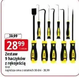 E.Leclerc Zestaw 9 haczyków z rękojeścią Drel oferta