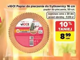 Carrefour viGO! Papier do pieczenia do frytkownicy 16 cm oferta