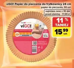 Carrefour viGO! Papier do pieczenia do frytkownicy 24 cm oferta