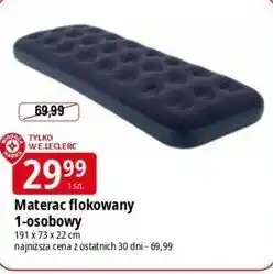 E.Leclerc Materac flokowany 1-osobowy oferta