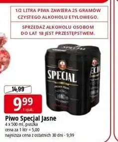 E.Leclerc Piwo Specjal Jasne oferta