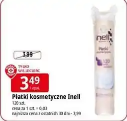 E.Leclerc Płatki kosmetyczne Inell oferta