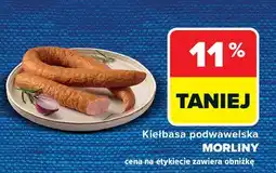 Carrefour Kiełbasa podwawelska Morliny oferta
