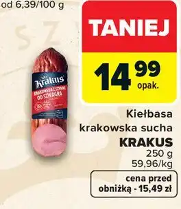 Kiełbasa krakowska sucha Krakus