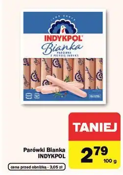 Carrefour Parówki Bianka INDYKPOL oferta