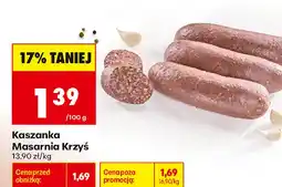 Biedronka Kaszanka Masarnia Krzyś oferta