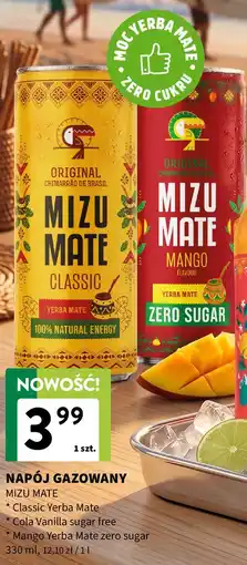 Intermarche Napój gazowany Mizu Mate Classic / Cola Vanilla / Mango oferta