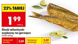 Biedronka Śledź atlantycki wędzony na gorąco oferta