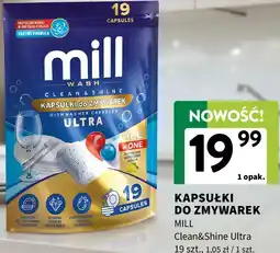 Intermarche Kapsułki do zmywarek Mill Clean&Shine Ultra oferta