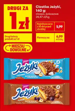 Biedronka Ciastka Jeżyki oferta