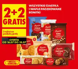 Biedronka Wszystkie ciastka i wafle paczkowane Bonitki oferta