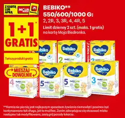 Biedronka Mleko modyfikowane Bebiko oferta