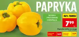Biedronka Papryka żółta na wagę oferta