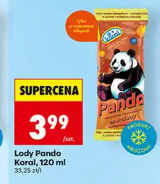 Biedronka Lody Pando Koral oferta