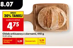 Biedronka Chleb orkiszowy z ziarnami oferta
