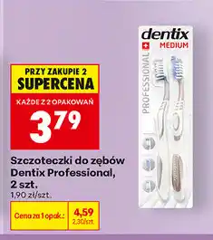 Biedronka Szczoteczki do zębów Dentix Professional, 2 szt oferta