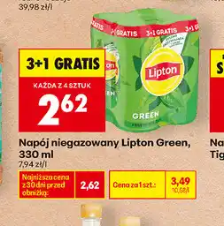 Biedronka Napój niegazowany Lipton Green oferta