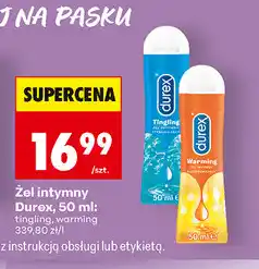 Biedronka Żel intymny Durex oferta
