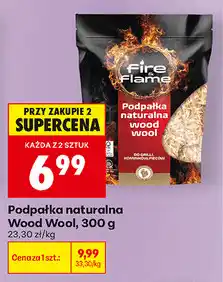 Biedronka Podpałka naturalna Wood Wool Fire Flame oferta