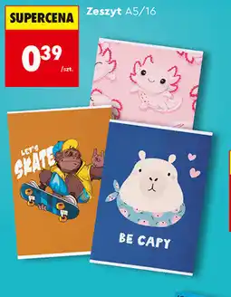 Biedronka Zeszyt A5/16 oferta