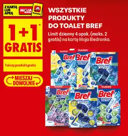 Biedronka Wszystkie produkty do toalet Bref oferta