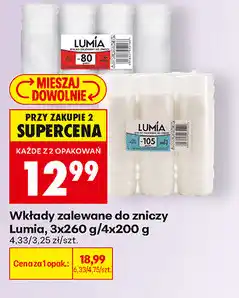 Biedronka Wkłady zalewane do zniczy Lumia oferta