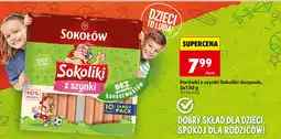 Biedronka Parówki z szynki Sokoliki duopack oferta
