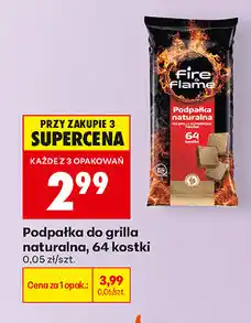 Biedronka Podpałka do grilla naturalna Fire Flame oferta